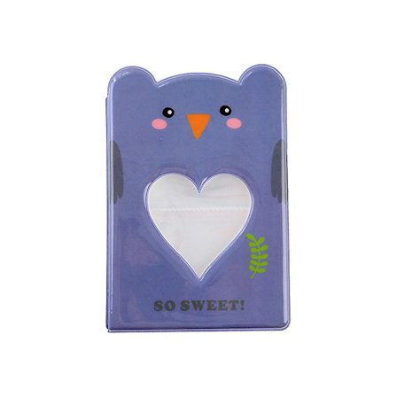 Tegneserie Dyr Hul Hjerte Form 3" Fotoalbum 64 Fotos Hukommelsesbøger Horisontal Og Vertikal Bærbar Familie Foto