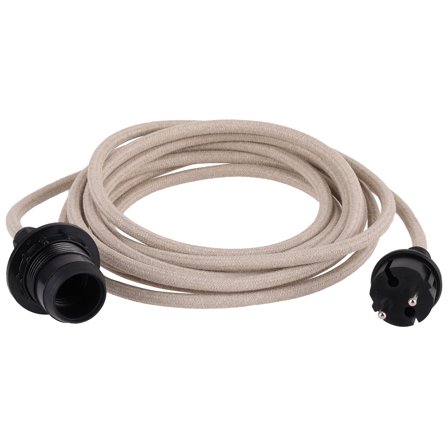 Watt&veke Kabel til utendørsbelysning 5 meter, natur' - 'Natural
