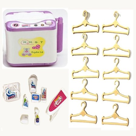 Dollhouse Tvättmaskin Miniatyrmöbler 2 2