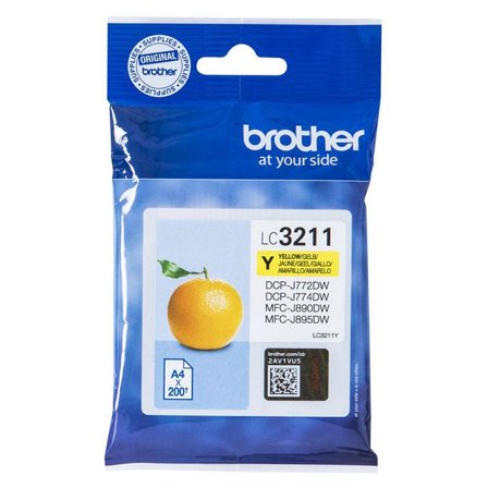 BROTHER Bläckpatron LC3211 Gul - Lyreco - Toner och bläck - Bläckpatroner - Bläckpatroner Brother