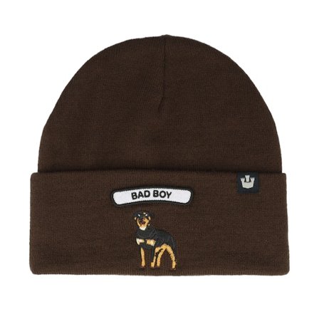Goorin Bros. - Braun Cuff Mütze - Soft Rock Bad Boy Classic Knits Rocker Icon Brown Cuff @ Hatstore