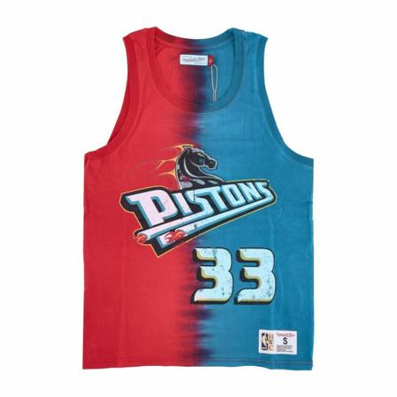 Mitchell & Ness tank top nba vertical tie dye Rød, Herre