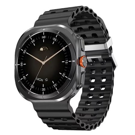 DT Watch Ultra 47mm Smartklocka Bluetooth Samtal Kompass 3D Meny Trådlös Laddning Serie 7 Smartwatch