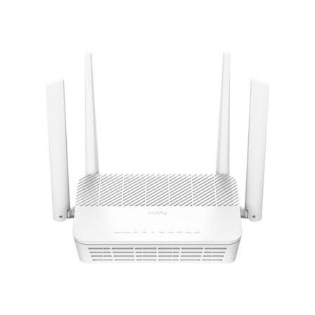 Cudy WR3000S - 1.0 - trådlös router - Wi-Fi 6 - skrivbordsmodell, väggmonterbar