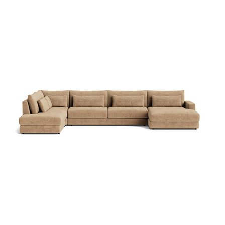 Sevilla U-sofa, højrevendt - Capri Beige - 420x240x85 - Sofa, u-sofa