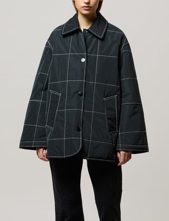 Brixtol Textiles Edie Padded - Black - L