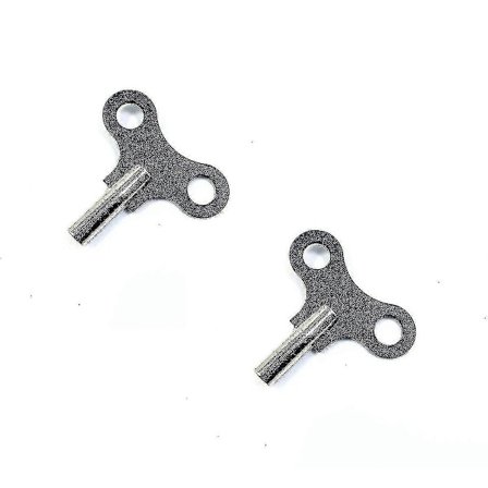 Urnøkkel, 2 stk. Klokketilbehør Trekkoppsnøkkel for treklokke [D]