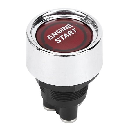 LED Motor Start Stopp Tändningslås för Husbilar Racingbilar