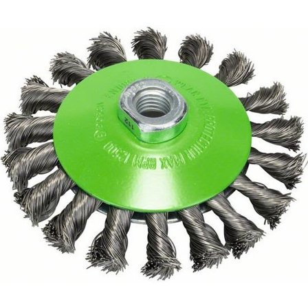 Bosch 2608622109 Stålbørste Rustfri M14 - Diameter 115mm, Maskintilbehør & forbruk