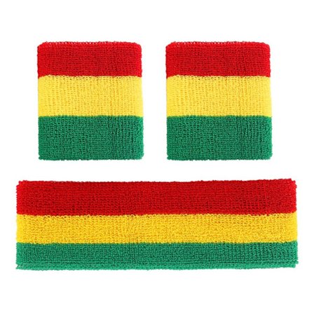 3st/ Set Sportarmband Svetthuvudband CC