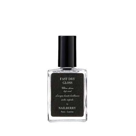NAILBERRY Fast Dry Gloss Top Coat 15 ml, Makeup, Neglelak, Top Coat