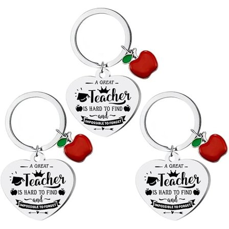 Kiitos lahja opettajan arvostus Lahja opettajien päivä Lahjat avaimenperä esikouluopettajan valmistumisen syntymäpäivää varten (d-v2) - varastossa