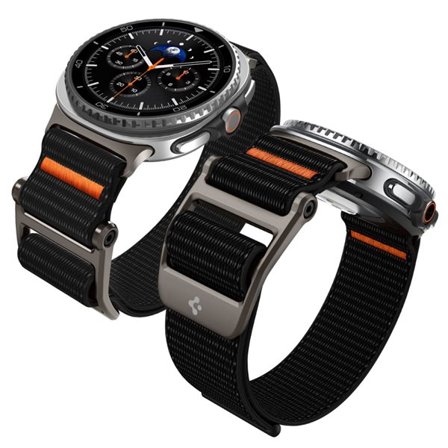Spigen DuraPro Flex-armband för Samsung Galaxy Watch 40/44/46 mm - Svart