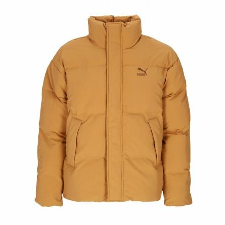 Puma Down Jas , Bruin , Heren , Maat: XS