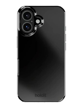 Holdit Mirror Case Iphone 16 Magsafe Compatible - Black - IPHONE 16
