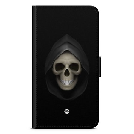 Bjornberry iPhone 14 Plus Fodral - Svart Dödskalle