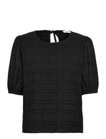 Juni Ss Blouse 14225 Black Samsøe Samsøe