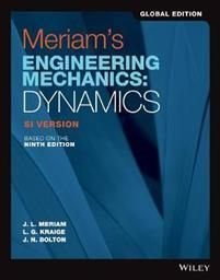 Meriam's Engineering Mechanics