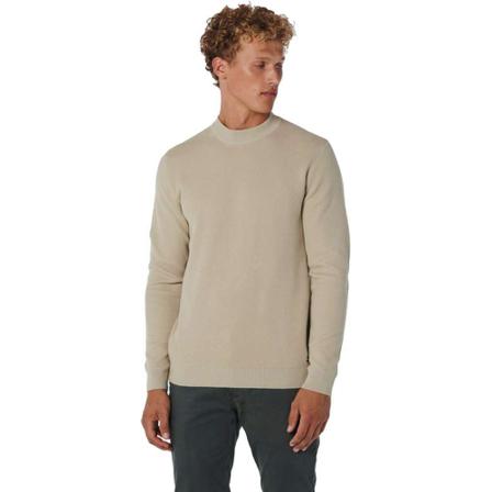 No Excess, Round-neck Knitwear Beige, Heren, Maat:M