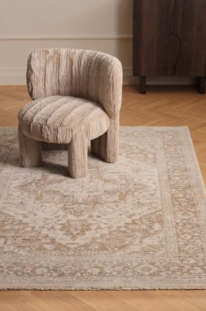 &Home - Matto Lantana Shiraz - Beige - Sileät matot - 160X240 - - Homeroom