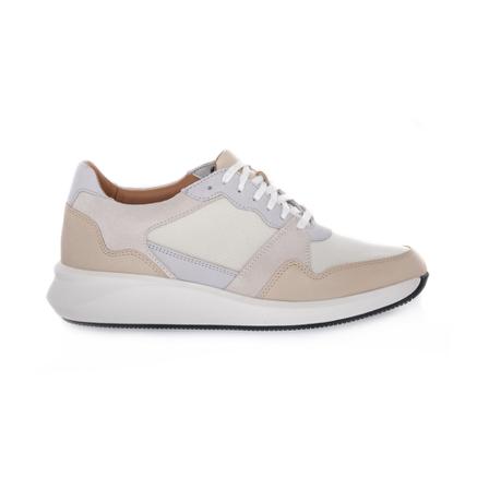 Clarks RIO RUN Sneakers , Beige , Dames , Maat: 37 EU