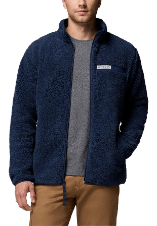 Columbia Rugged Ridge High Pile Full Zip Tröjor Herr Blå L