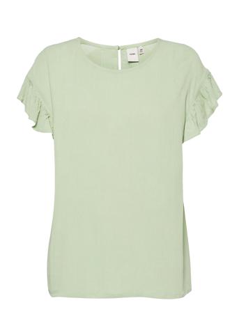 Ihmarrakech So Ss4 Blouses Short-sleeved Vihreä ICHI