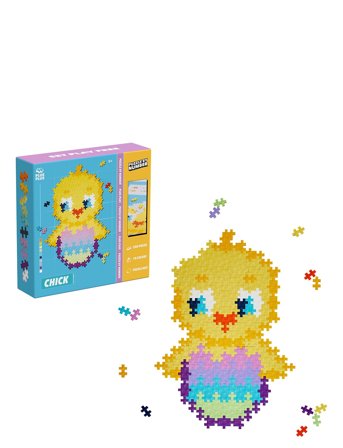 Plus-Plus | Plus-Plus Puzzle By Number Chick 250Pcs | ONE SIZE