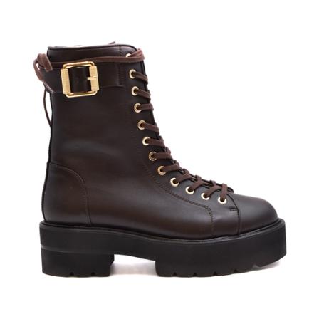 Stuart Weitzman, Boots Bruin, Dames, Maat:40 EU