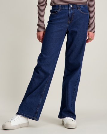 VERO MODA VMDAISY HR WIDE DNM JNS Blau Jeans Mädchen - Kids Brand Store