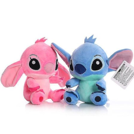 (stitch+angel) Lilo & Stitch Lovers Stitch Angel Plysdukke