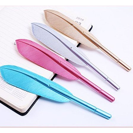 Feather Gel Pens Quill Gel Pens Feathered Vintage Pens