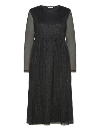 Cream Crthava Dress - Zally Fit Svart