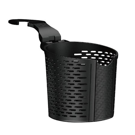 Bilstol-kopholder til bil, drikkekopholder til nakkestøtte (sort) (1 stk)