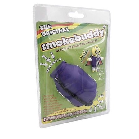 Smokebuddy Personlig Luftrenare Aktivt Kolfilter (Vit) P20250110475 (FMY)