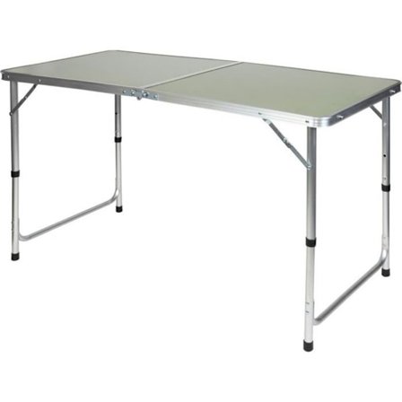 Campingbord utan stol - picknickbord utan stol Royokamp FOLDING CAMPING TABLE 120X60X70/62/55CM GRÖN