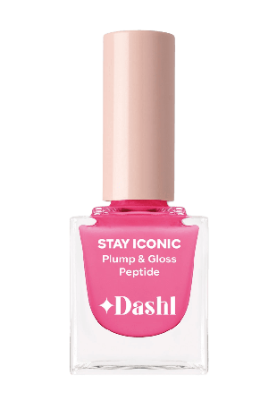 DASHL Stay Iconic Plump & Gloss Peptide Nagellack Unisex Rosa 10ML