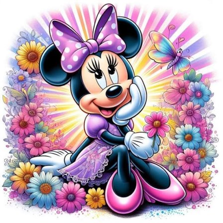 Barnrum Micky Mouse Affisch 50x70 cm