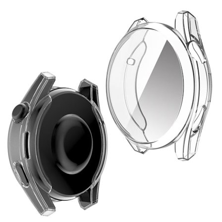 Huawei Watch 3 Pro elektropläterat designskydd - Transparent