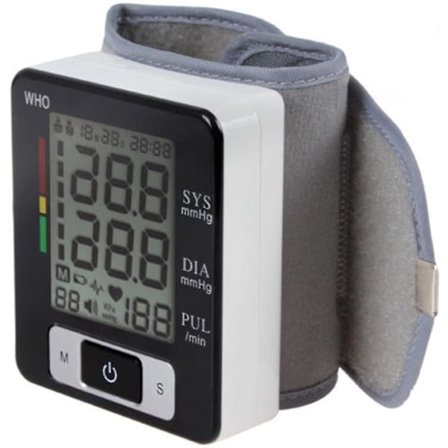 Automatisk Digitalt Blodtrykksapparat, justerbart, stor skjerm & rask avlesning