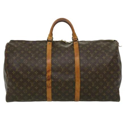 Louis Vuitton Vintage, Pre-owned Canvas travel-bags Bruin, Dames, Maat:ONE Size