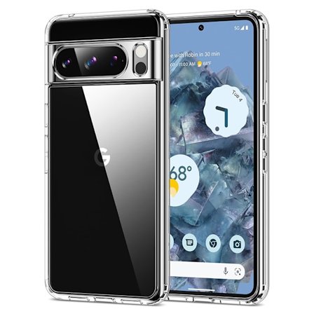 Smart Stilrent Ultra Tunt Skyddsskal i Silikon till Google Pixel 8 Pro