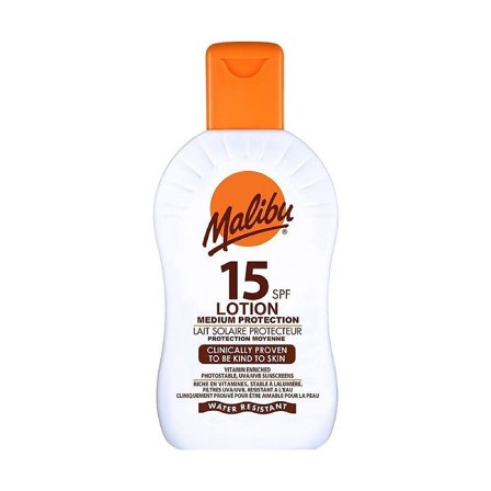 Malibu SPF 15 Lotion 200 ml, Skincare, Solcreme, Solcreme Til Ansigtet