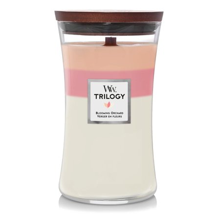 Woodwick Hourglass Candles Blooming Orchard 610g - Candela Profumata