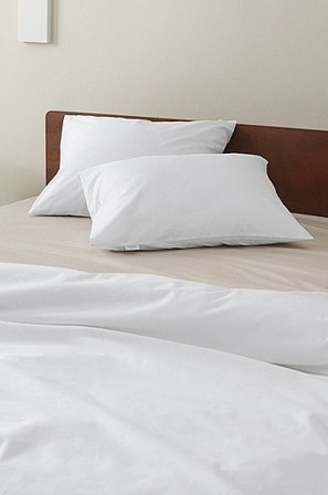 Jotex - Percale Tyynyliinat, 2/pakk. - Ekologinen Valkoinen Valkoinen - ZACK - Osta Tyynyliinat Jotex