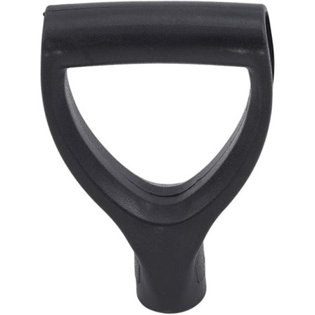 D-formet Plast Håndtag Skovl Erstatningshåndtag Gaffel Skovl Gravning Riveværktøj Snerydning Spade Plast Håndtag, Sort