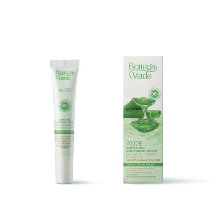 BOTTEGA VERDE Aloe Gel Contorno Occhi 15ml - Contorno occhi idratante