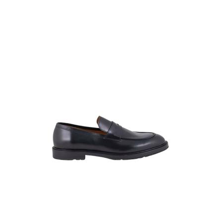 Anthology Paris leather Instappers , Zwart , Heren , Maat: 43 EU Instappers & Slip ons