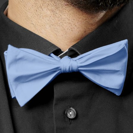 Pajarita para atar básica azul claro para hombres - Pajaritas para atar