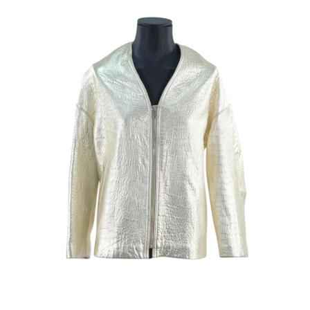 Isabel Marant Pre-owned, Pre-owned Leather outerwear Geel, Dames, Maat:M,leer